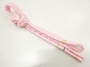 未使用品　正絹　手組帯締め